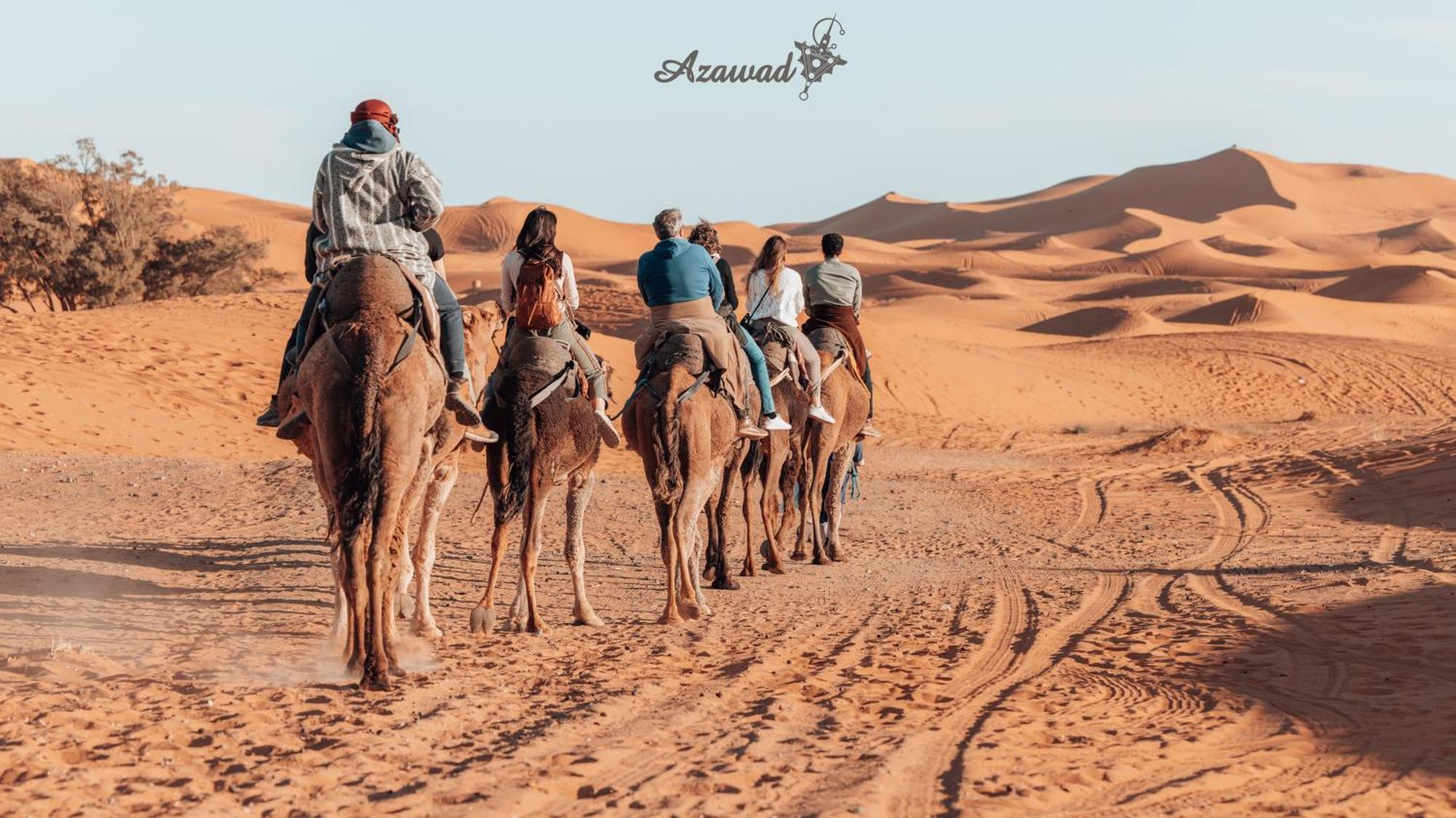 Azawad Luxury Desert Camp Мерцуга Екстериор снимка